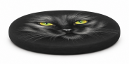 Poduszka na krzesło E-Ring Nero 37 cm – wygodna, okrągła, 3 cm, zdejmowany pokrowiec - 2