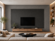 ARCO FeltWall Panel Akustyczny Filcowy Prostokąt Czarny 37 × 74 cm Samoprzylepny - 17