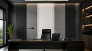 ARCO FeltWall Pas Filcowy Samoprzylepny 74 × 500 cm Dekoracyjno-Akustyczny, Biały - 2