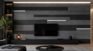 ARCO FeltWall Pas Filcowy Samoprzylepny 50 × 500 cm Dekoracyjno-Akustyczny, Biały - 7