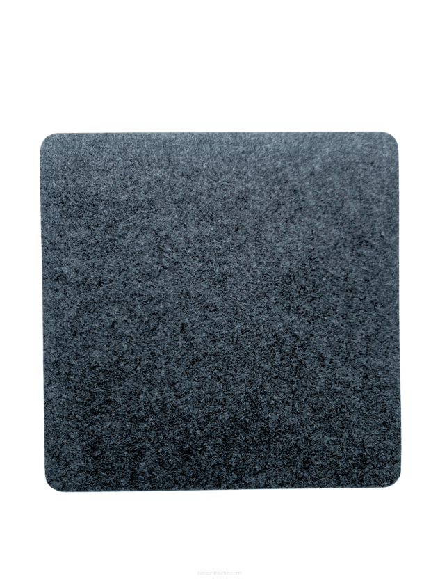 Podkładka filcowa na stół Kwadrat 33x33 cm – antracytowa, dekoracyjna, odporna na ciepło, Bertoni