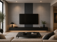ARCO FeltWall Panel Akustyczny Filcowy Kwadratowy Szary 74 × 74 cm Samoprzylepny - 10