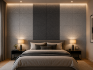 ARCO FeltWall Panel Akustyczny Filcowy Kwadratowy Szary 74 × 74 cm Samoprzylepny - 11