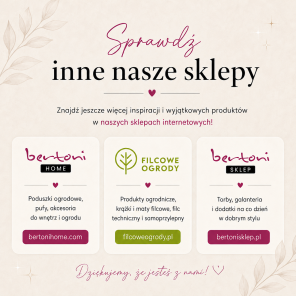 Filc, design i funkcjonalność – poznaj markę Bertoni Fashion i Filcowe Ogrody